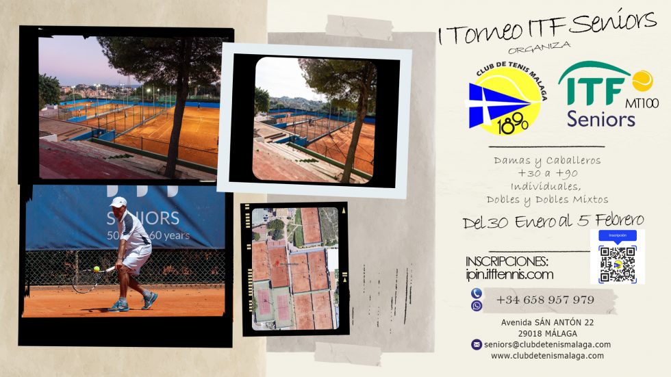 Torneo ITF Seniors Club de Tenis Málaga CTM