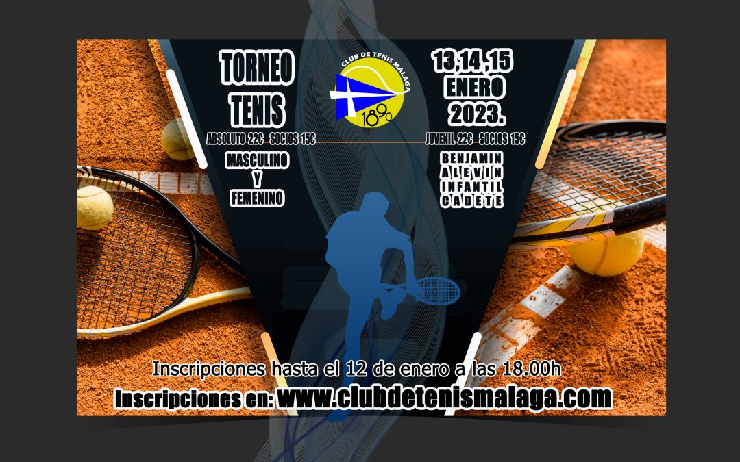 TORNEO ABSOLUTO 13 14 15 ENERO 2023