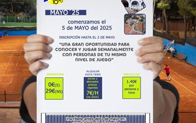 LIGA DE TENIS MAYO 2025